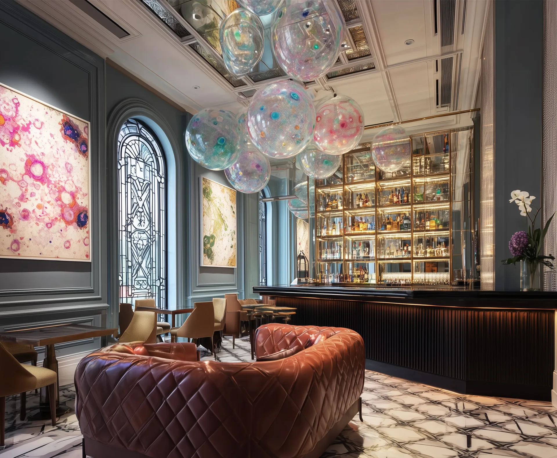 Members Bar at Curzon House - Private Members Club Mayfair